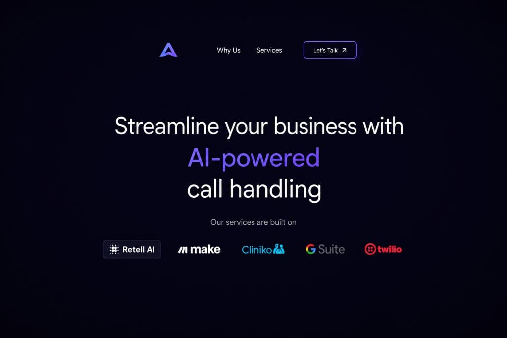 AI-Powered Voice Call Handling & Receptionist System